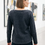 Rundhalspullover aus Schurwolle Sophia - Thumbnail Image 5