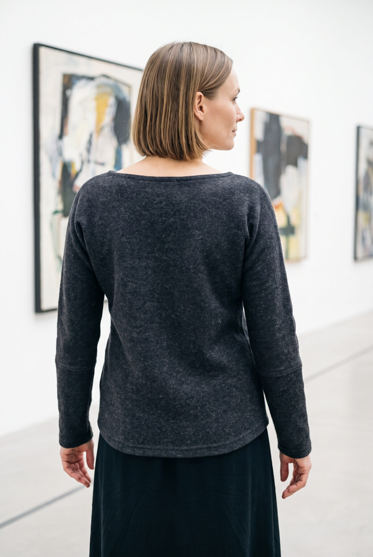 Rundhalspullover aus Schurwolle Sophia – Bild 5