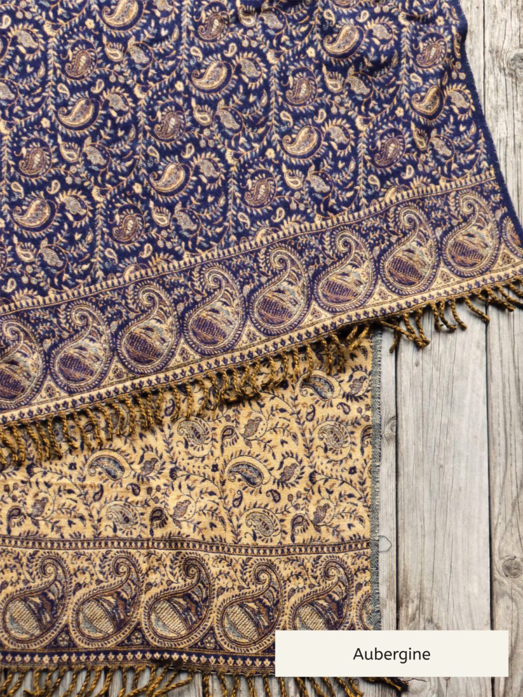 Rina Schal1 aubergine