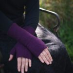 Pulswärmer / Handstulpen mit Daumen Modell Sarah