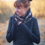 Schlauchschal Modell Hilke aus baumwolle