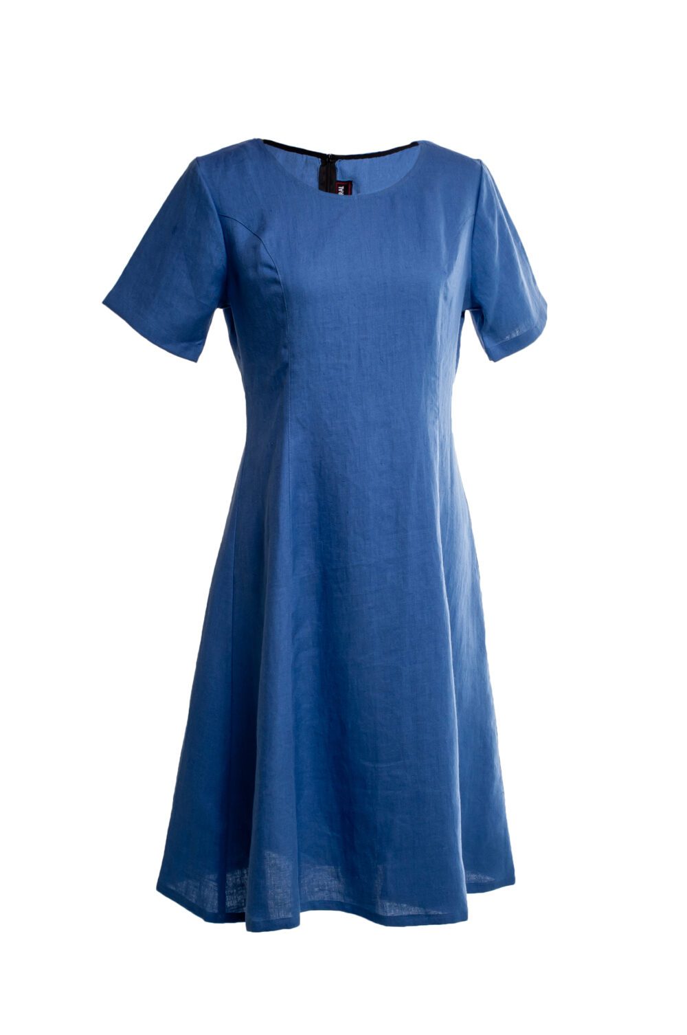Sommerliches A-Linien-Kleid Modell Juliane in blau