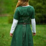 Annika M29 grün Leinen