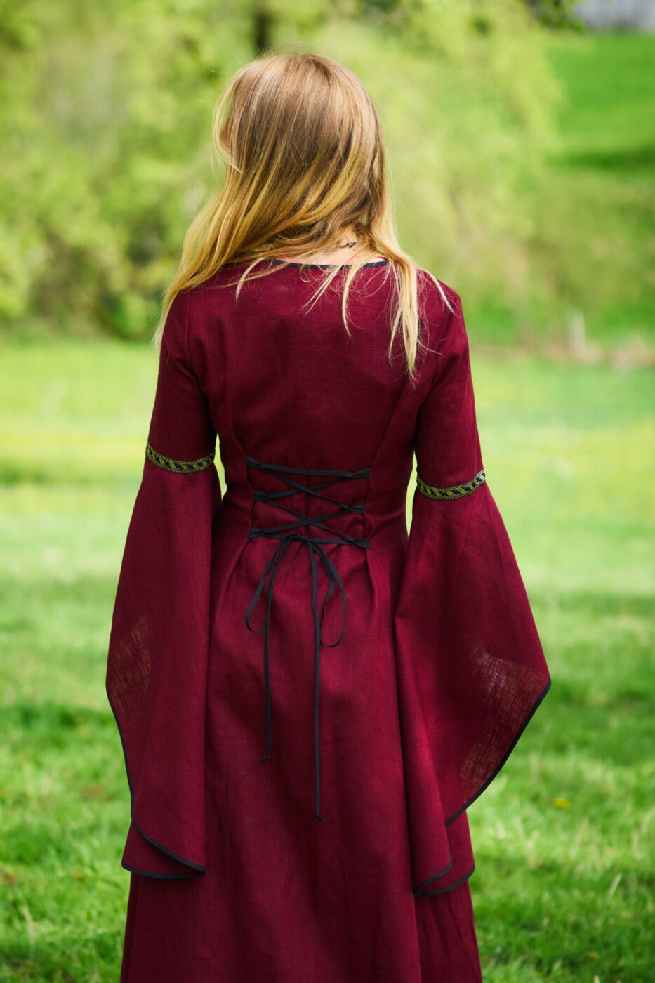 DSC03140 Mantelkleid Amelie aus Leinen