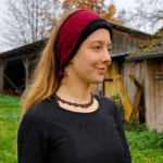 Stirnband Stella Rot