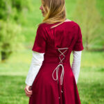 Kurzärmeliges Wollkleid Ida - Thumbnail Image 2