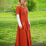 Kurzärmeliges Wollkleid Ida - Thumbnail Image 3